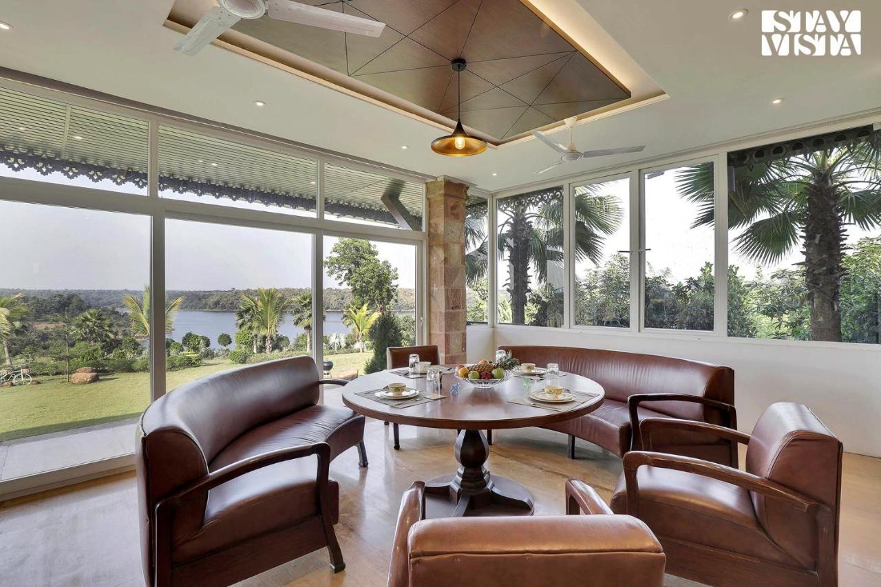 Stayvista's Lakeside Whispers - Lake & Mountain-view With Lawn & Indoor-outdoor Games Villa *