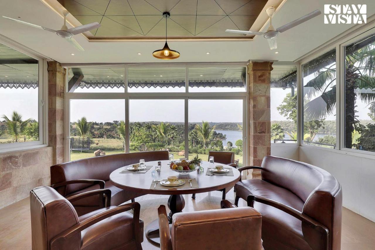 Stayvista's Lakeside Whispers - Lake & Mountain-view With Lawn & Indoor-outdoor Games